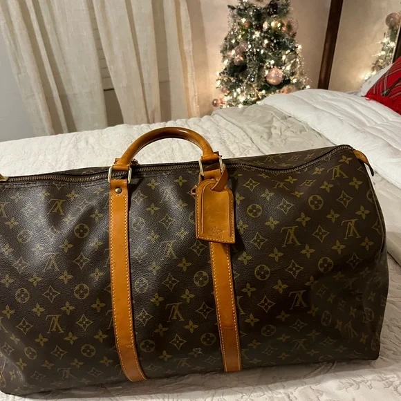 Louis Vuitton 55 Monogram keepall 55 - Picture 2 of 7